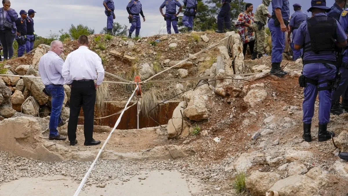 Güney Afrika madencileri ölüme terk etti! Korkunç görüntüler ortaya çıktı: Ceset yığınları her yerde
