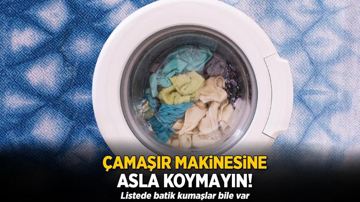 Yıkansın diye makineye atan yandı! İlk seferde boyasını salıyor, etikete bakın