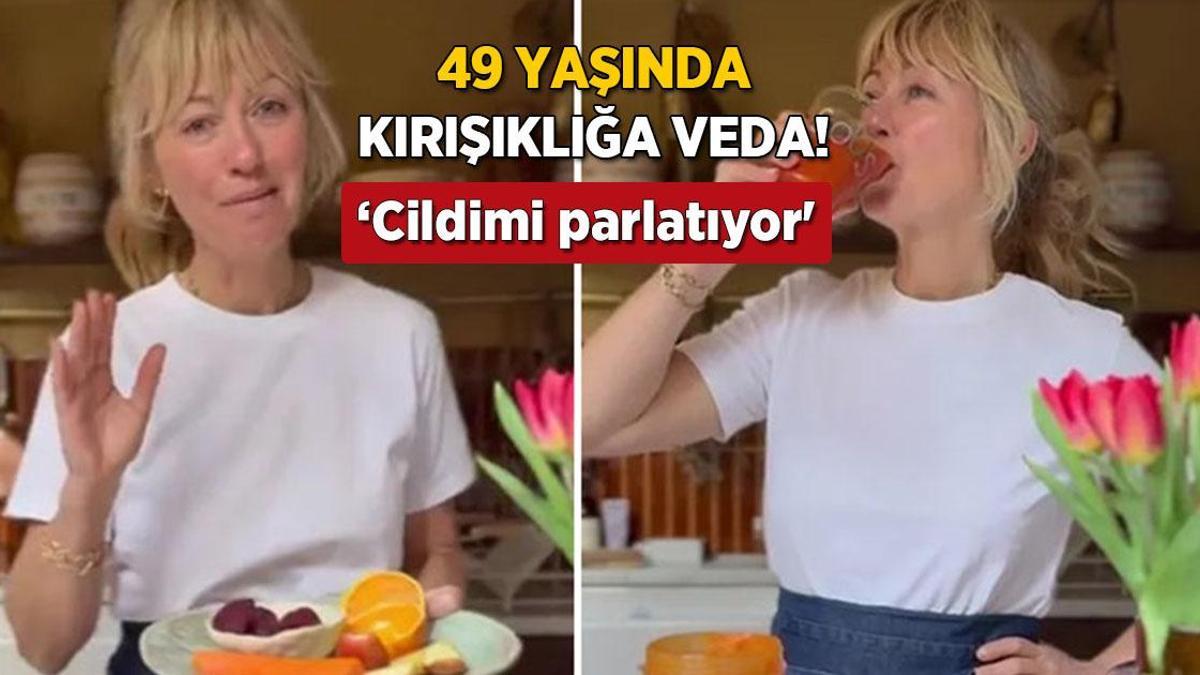 Botoks yok! 49 yaşında kırışıklıklara veda etti: ‘2 kez içtim, sadece 100 lira’