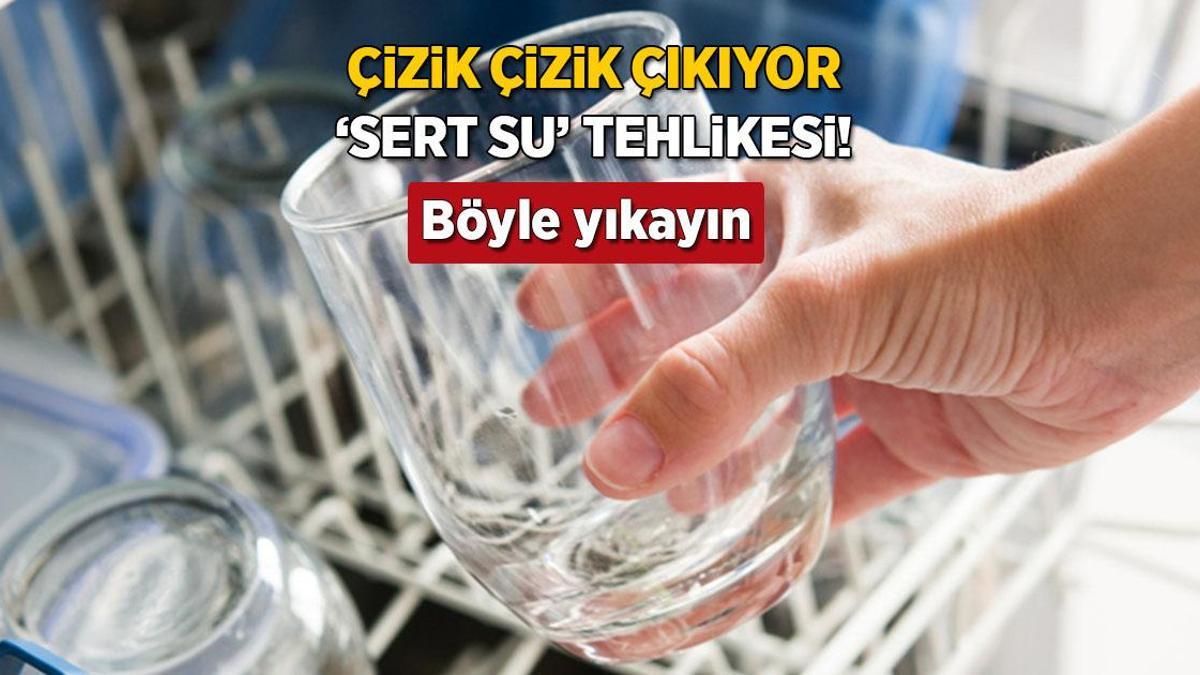 Makineden çizik çıkan bardakların sebebi! Böyle dizin, sertse icabına bakıyor