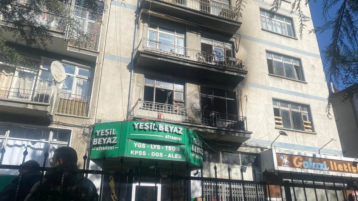 Son dakika: Konya’da 4 katlı binada yangın! 2 çocuk hayatını kaybetti